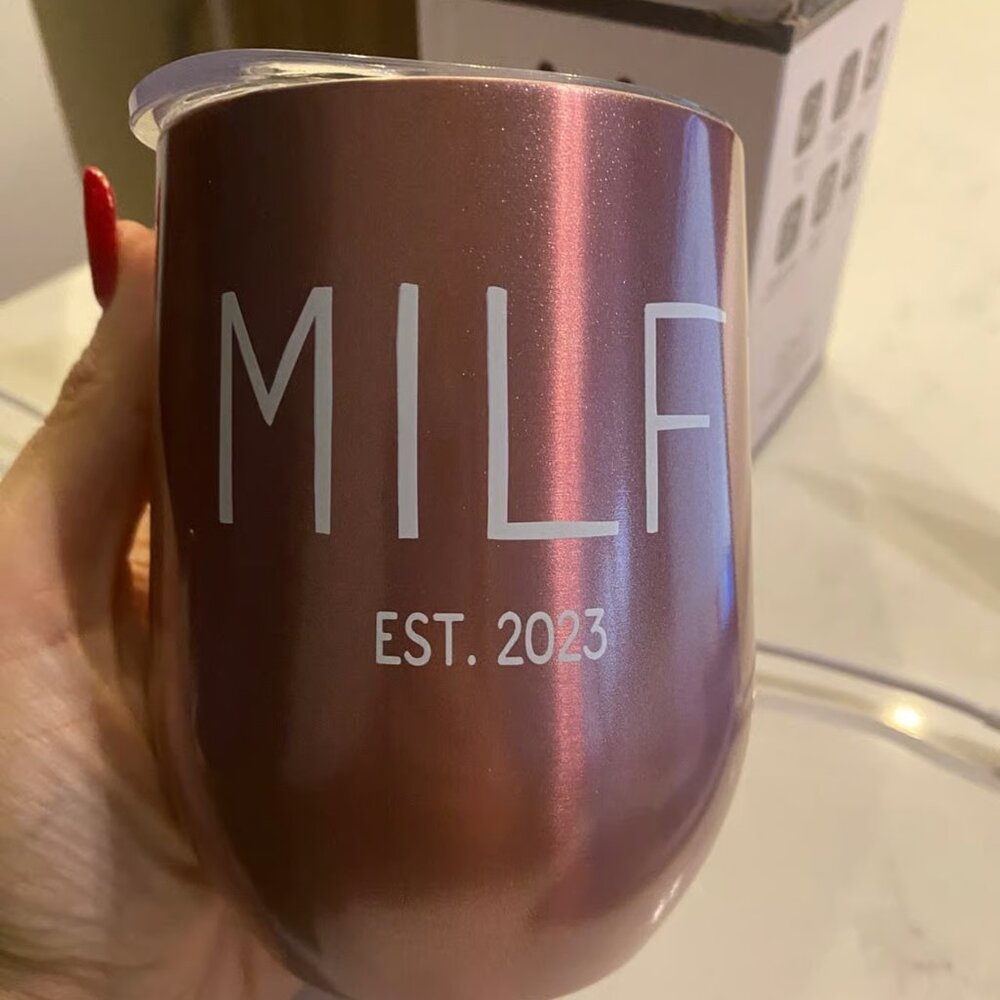 MILF 2023 12OZ Stainless Steel Tumbler by Tipit